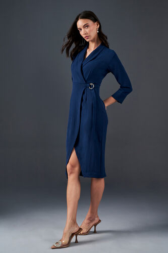 Cosmo-polished Dress, Blue, image 4